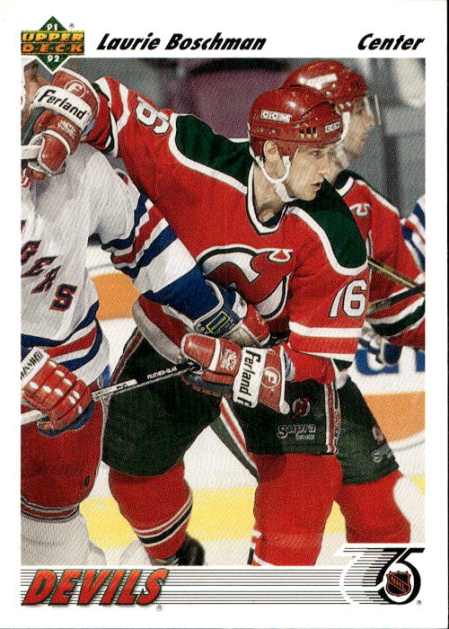 LAURIEL BOSCHMAN 91-92 Upper Deck