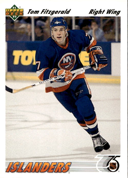 TOM FITZGERALD 91-92 Upper Deck