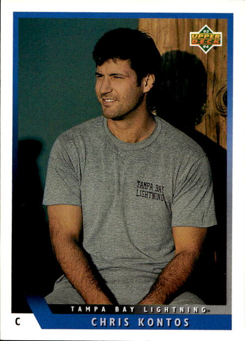 CHRIS KONTOS 93-94 Upper Deck