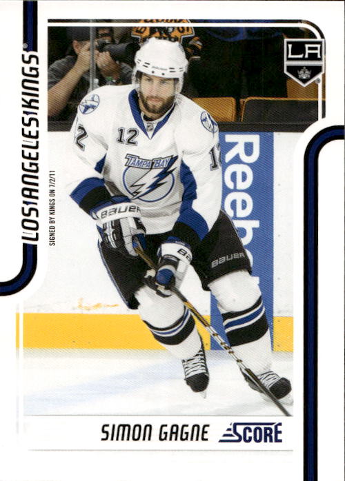 SIMON GAGNE 11-12 Panini Score