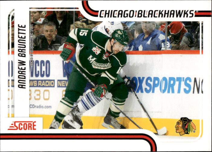 ANDREW BRUNETTE 11-12 Panini Score