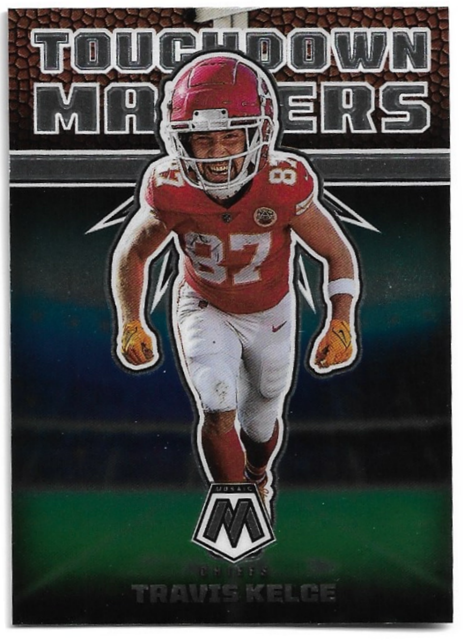 Touchdown Masters TRAVIS KELCE 2022 Panini Mosaic Football