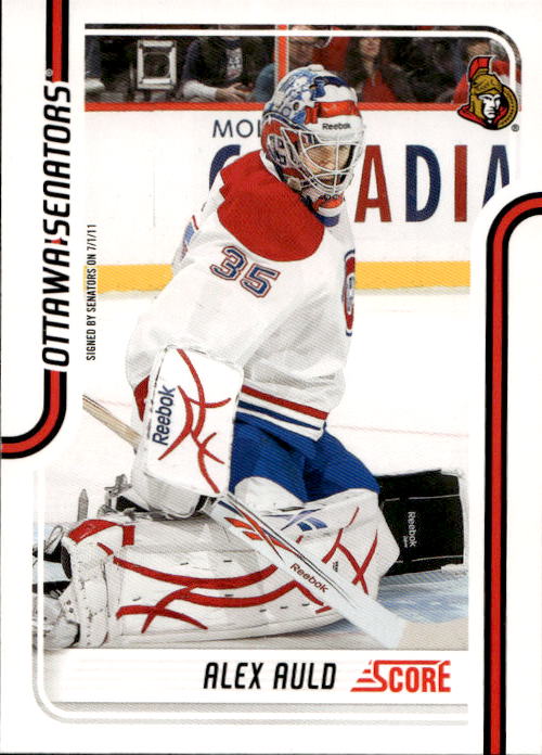 ALEX AULD 11-12 Panini Score