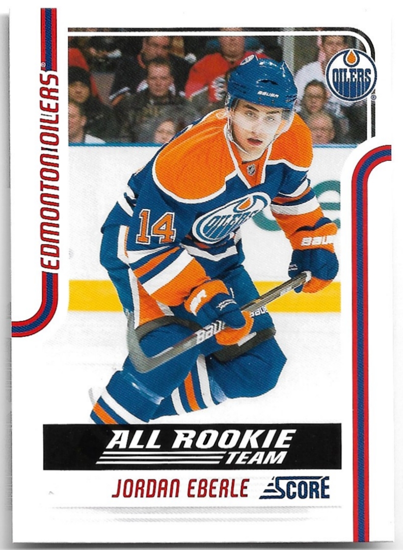 All Rookie Team JORDAN EBERLE 11-12 Panini Score