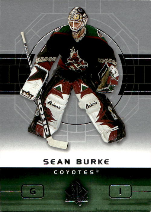 SEAN BURKE 02-03 UD SP Authentic