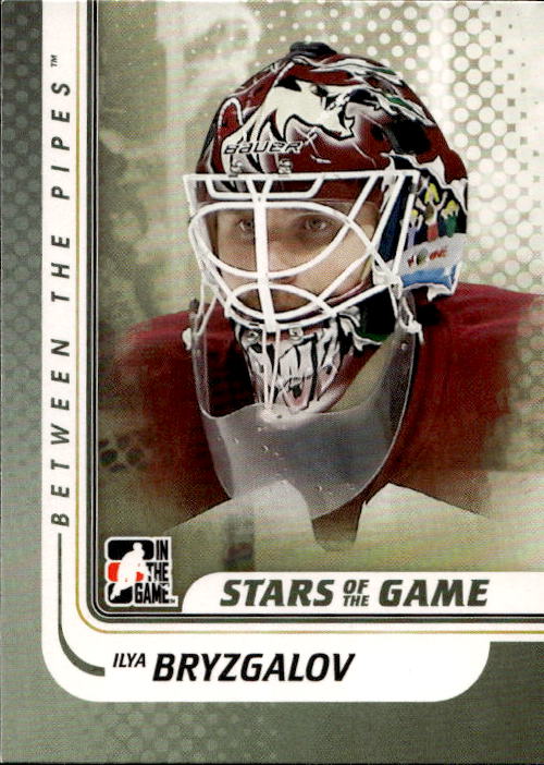 Stars of the Game ILYA BRYZGALOV 10-11 In the Game Between the Pipes