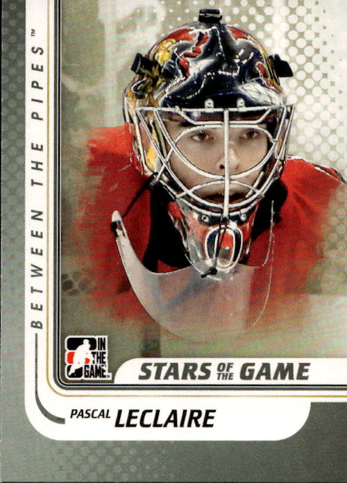 Stars of the Game PASCAL LECLAIRE 10-11 In the Game Between the Pipes