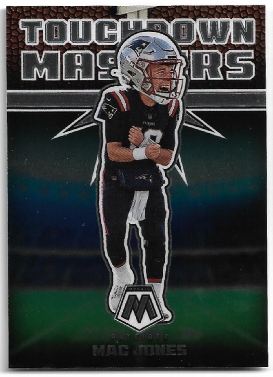 Touchdown Masters MAC JONES 2022 Panini Mosaic Football