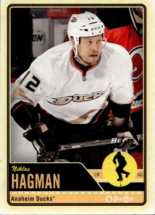 NIKLAS HAGMAN 12-13 UD O-Pee-Chee OPC
