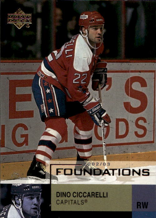 DINO CICCARELLI 02-03 UD Foundations