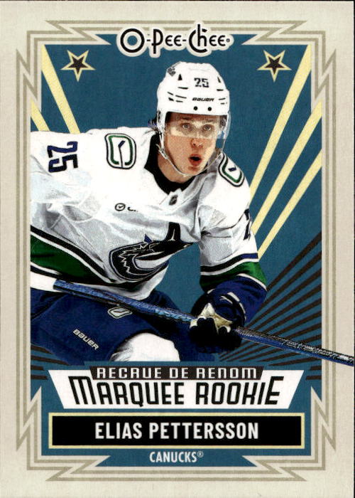 Rookie Retro Marquee Rookie ELIAS PETTERSSON 25-26 UD O-Pee-Chee OPC