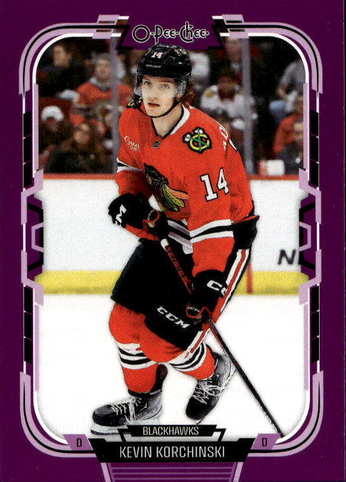 Purple Border KEVIN KORCHUNSKI 25-26 UD O-Pee-Chee OPC /49